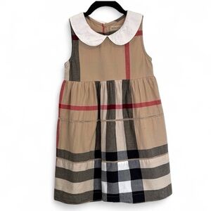 Bemidji Girls Plaid Cotton Dress Size 7